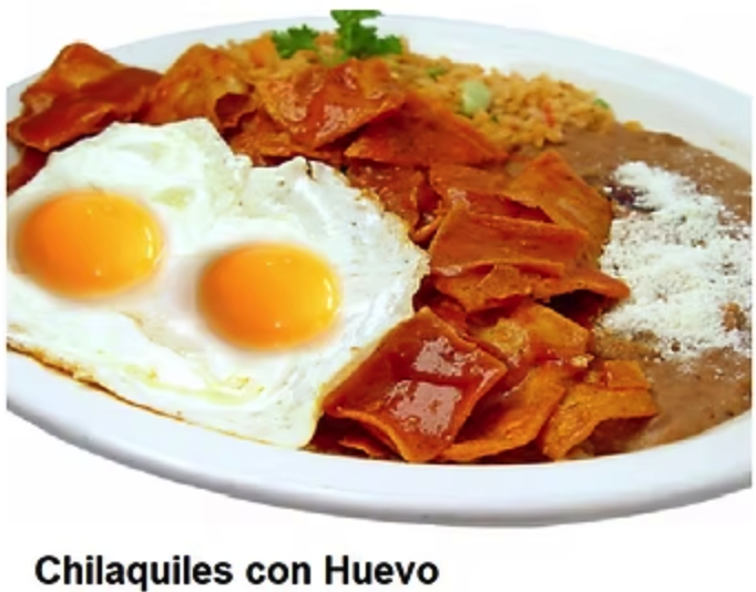 Chilaquiles con Huevo